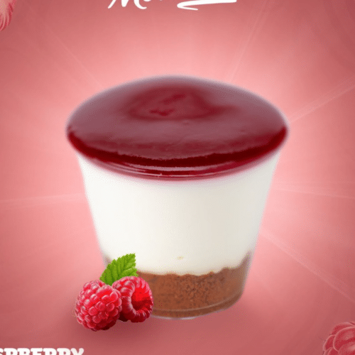 Frambozen cheesecake