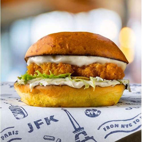 Fried Chicken Burger