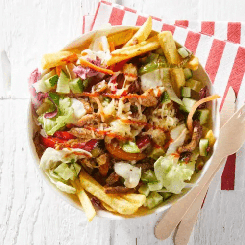 KapsaLoufie chicken kebab groot