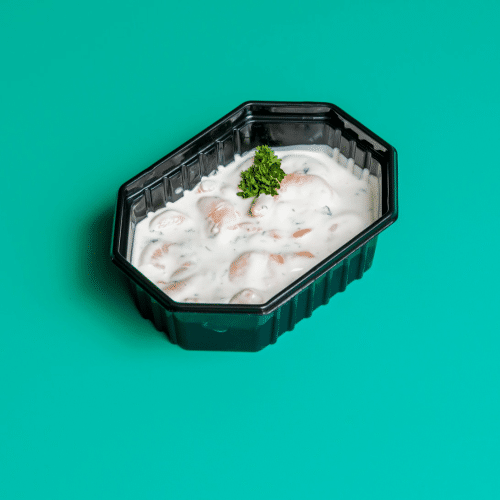 Aioli garnalen salade
