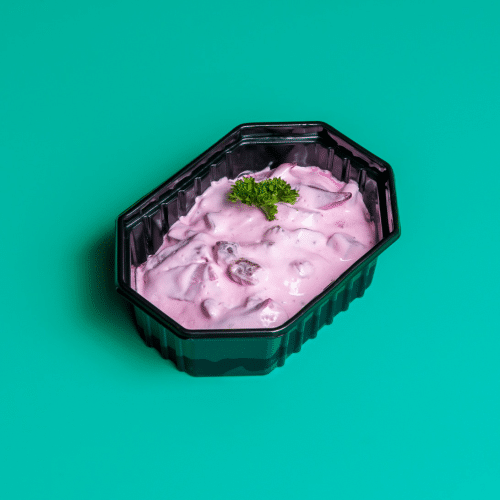 Haringsalade rode biet