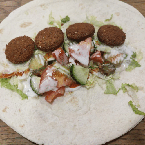 Dürüm falafel