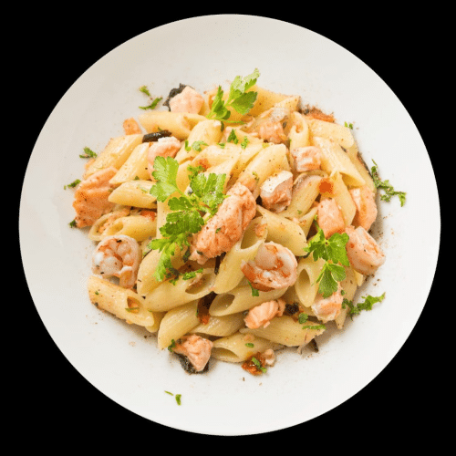 Pasta zalm