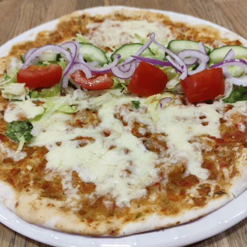 Turkse pizza met kaas
