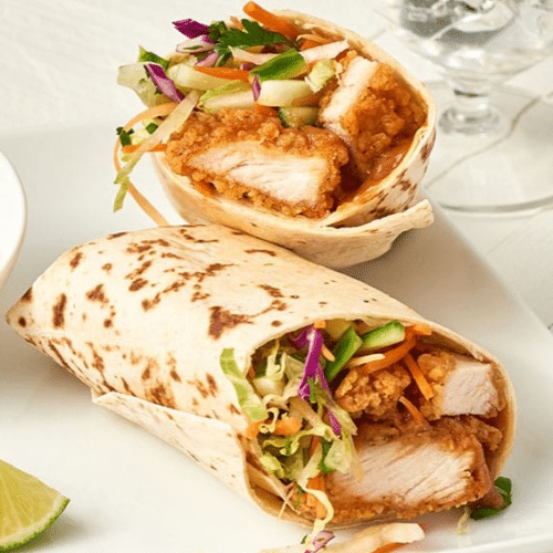 Wrap chicken