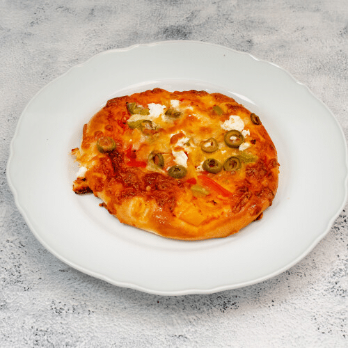 Vegetarisch pizzabroodje