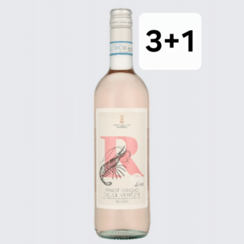 3 plus 1 Pinot Grigio Blush