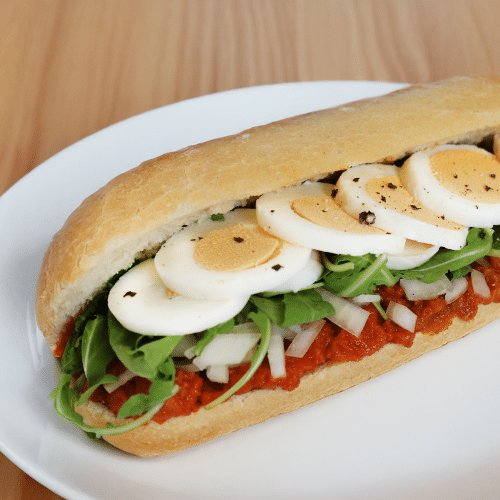 Baguette filet americain