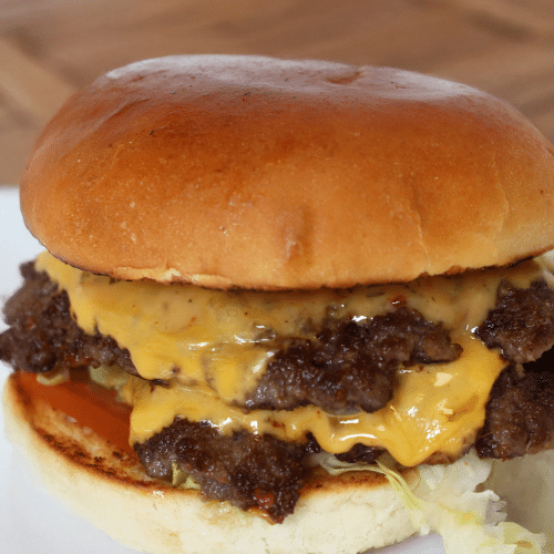 Smashburger beef classic triple