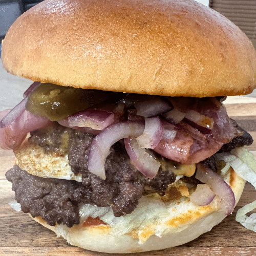 Smashburger beef fantastic double
