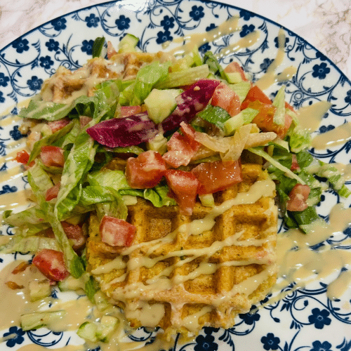 Falafel wafels