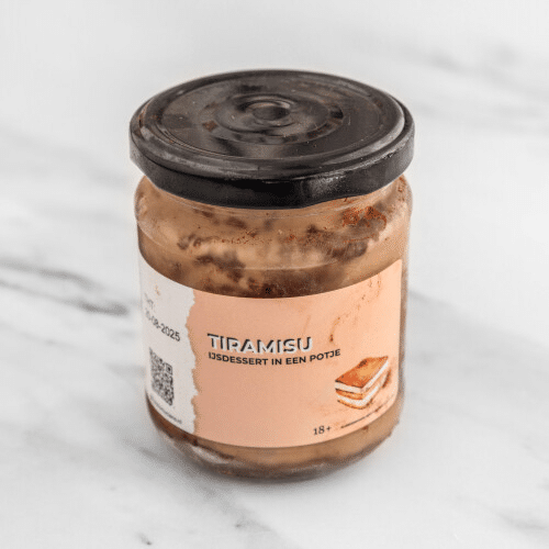 Ijs dessert potje