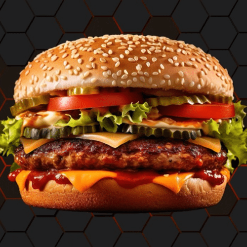 Cheeseburger 120 gram rundvlees