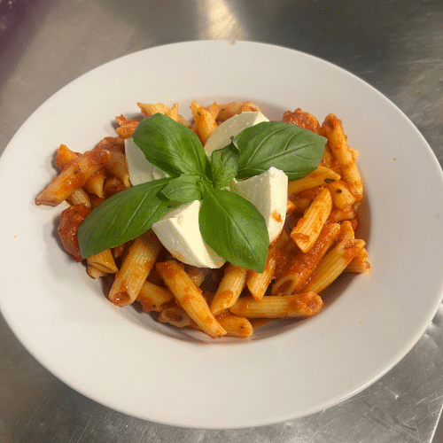 Pasta pollo siciliane