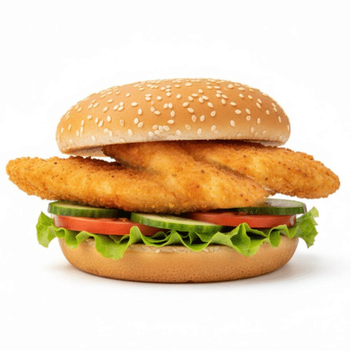 Chicken tender burger royaal