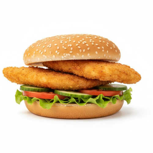 Chicken tender burger