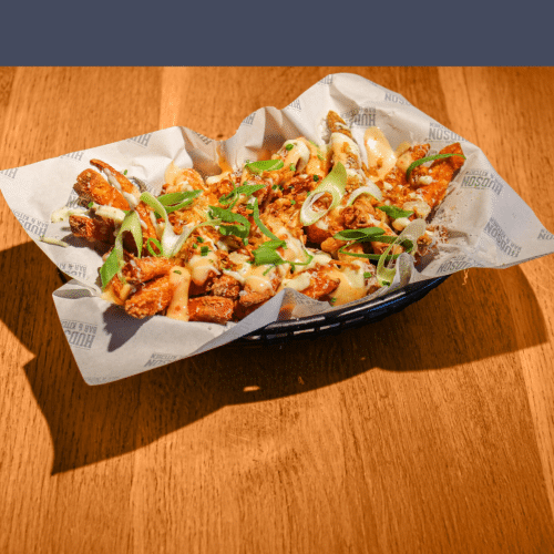 Sweet potato loaded fries