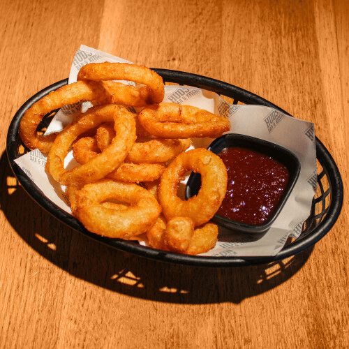 Crispy onion rings