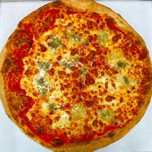 Pizza quattro formaggi