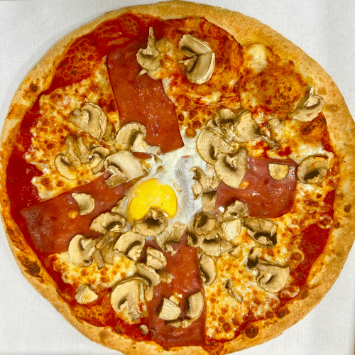Pizza uovo