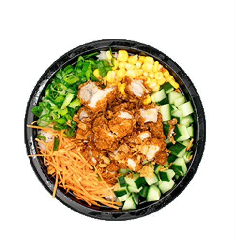 Poké bowl chicken