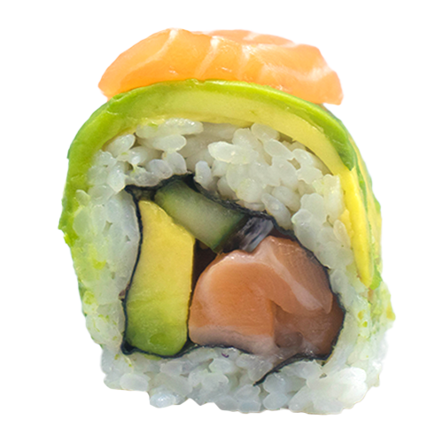 Salmon avocado roll