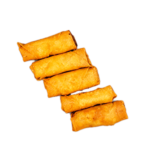 Vegetarische mini loempia's