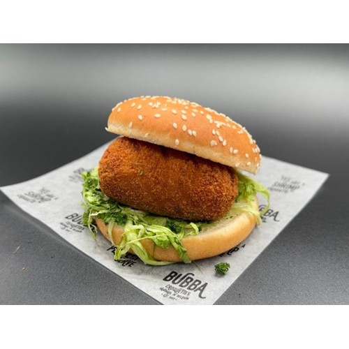Shrimp Croquette Burger
