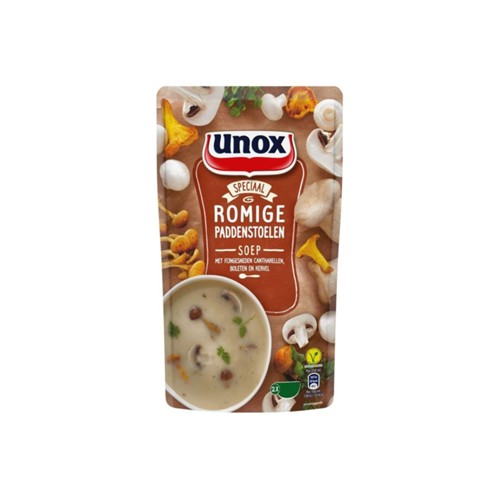 Unox bospaddestoelensoep soep in zak zak 570 ml