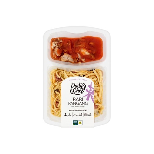 Daily Chef babi pangang met bami goreng 450 gram