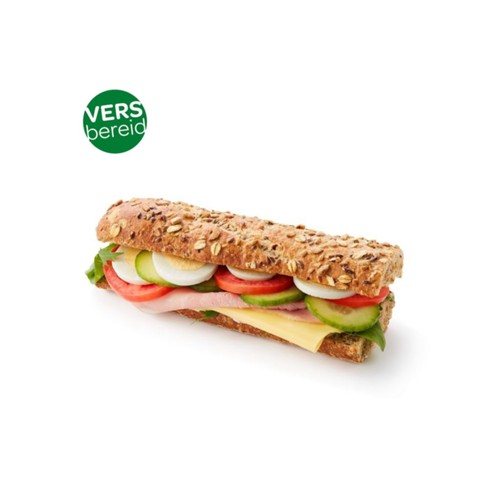 Broodje gezond ham meergranen