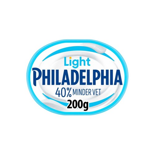 Philadelphia roomkaas light 200 gram