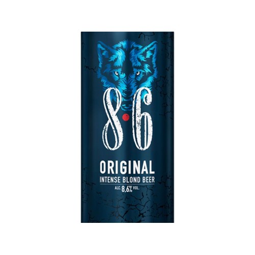 Bavaria 8.6 original intense blond blik 500 milliliter