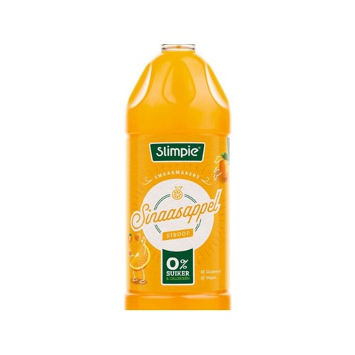 Slimpie limonadesiroop sinaasappel 650 Milliliter