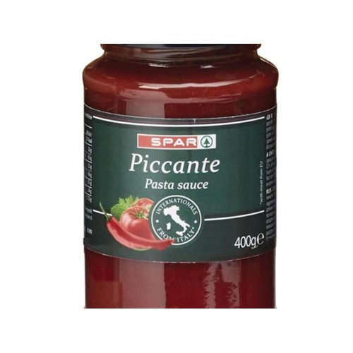 Spar pastasaus piccante  400 Gram