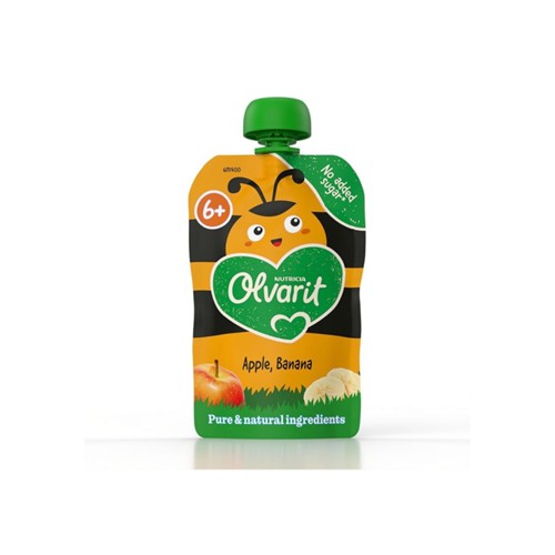 Olvarit 6m appel banaan 100 gram