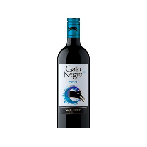 Gato Negro Merlot fles 750 milliliter