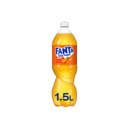 Fanta zero orange 1.5 liter