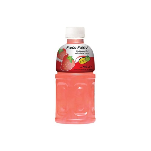 Mogu Mogu Aardbei fles 320 ml