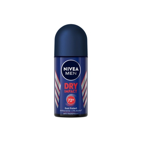 Nivea deoroller dry impact roll fles 50 ml