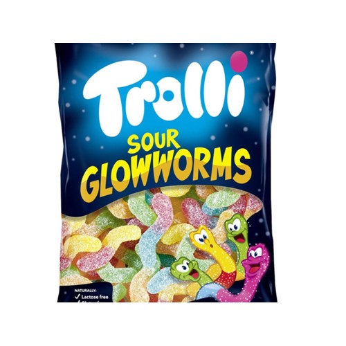 Trolli snoep wormen Zak 200 Gram