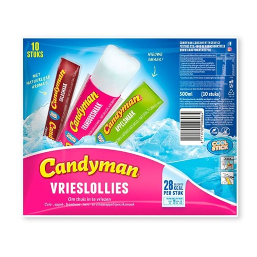 Candyman vrieslollies 