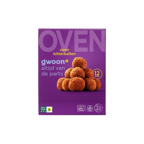 g'woon bitterballen oven doos 12 stuks