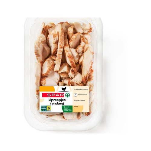 SPAR kipreepjes gegrild naturel 175 grm