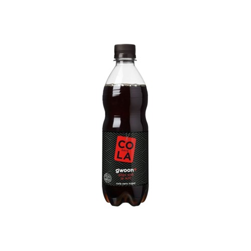 g'woon cola zero fles 500 ml
