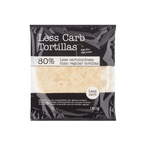 Smaakt koolhydraatarm tortilla wraps zak 160 gr