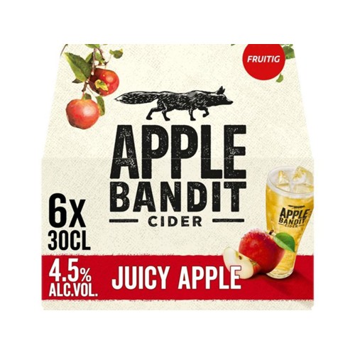 Apple Bandit Cider Juicy Apple 6x300ml