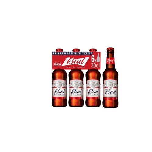 Bud bier 6-pack