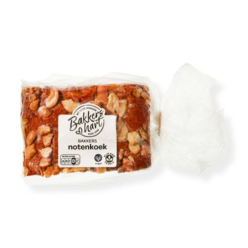 BakkersHart notenkoek Zak 250 Gram