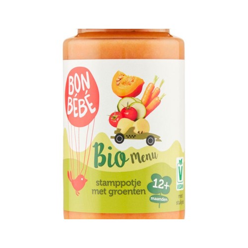 Bonbébé 12m13 stamppot groenten bio 250 gram